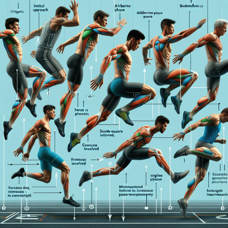 Análisis de la Biomecánica del Salto en el Atletismo