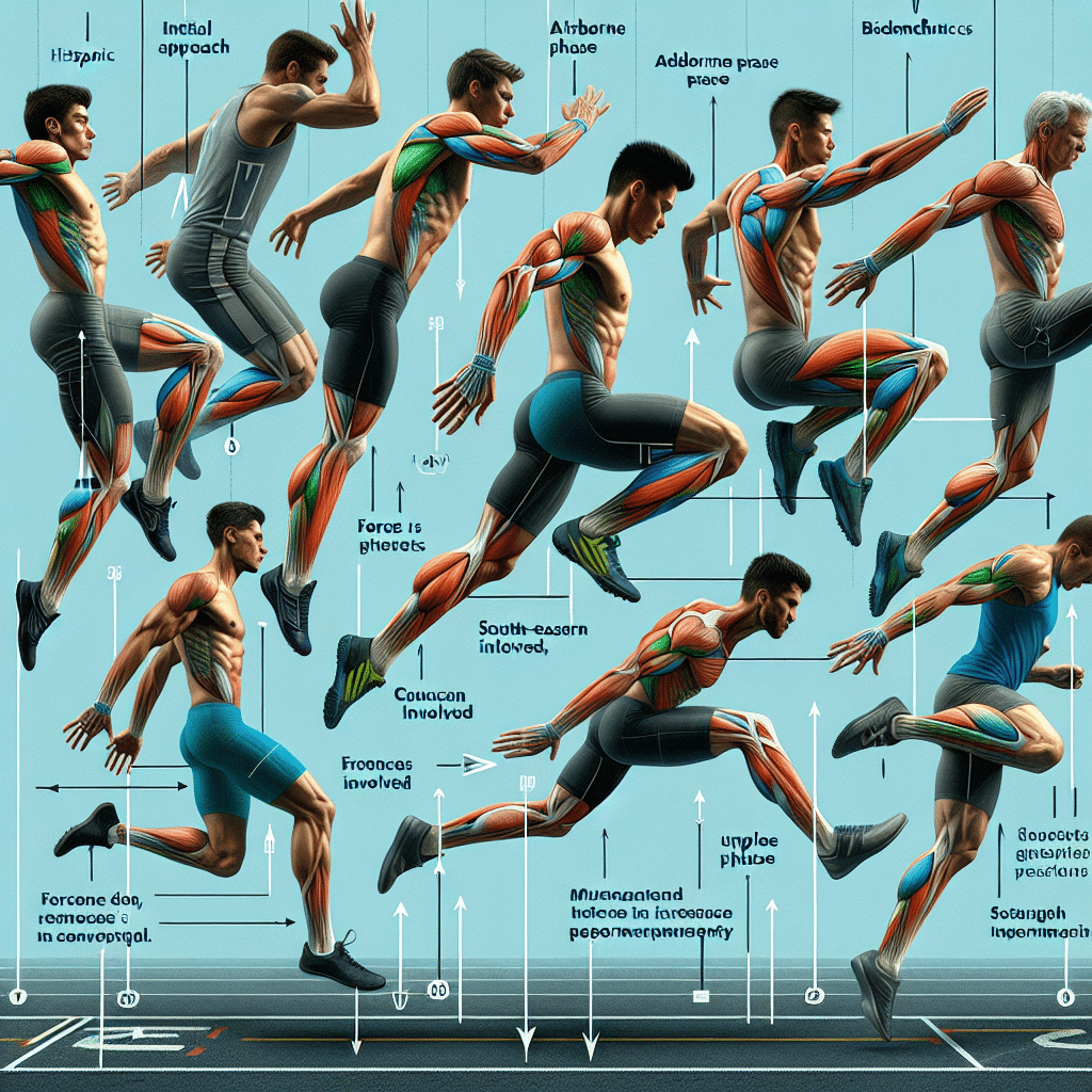 Análisis de la Biomecánica del Salto en el Atletismo