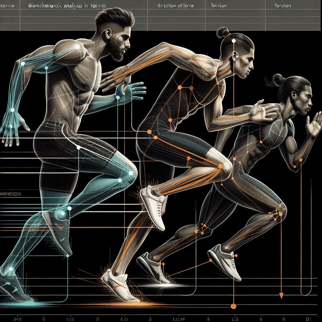Análisis Biomecánico de la Técnica de Sprint en Atletas de Velocidad