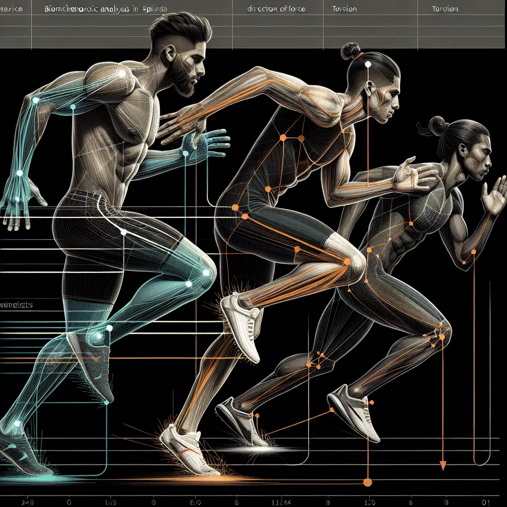 Análisis Biomecánico de la Técnica de Sprint en Atletas de Velocidad