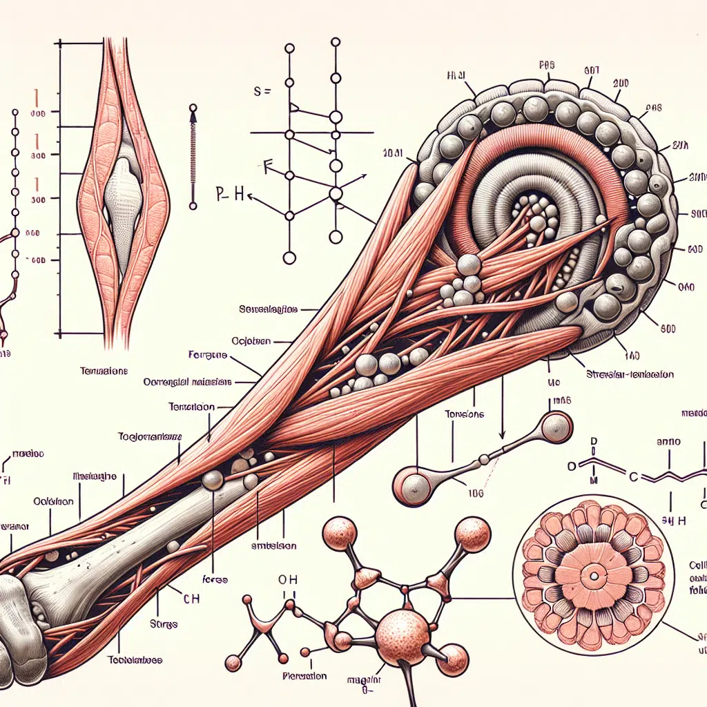 Biomecánica del Tendón: Estudio de Fuerzas y Tensiones